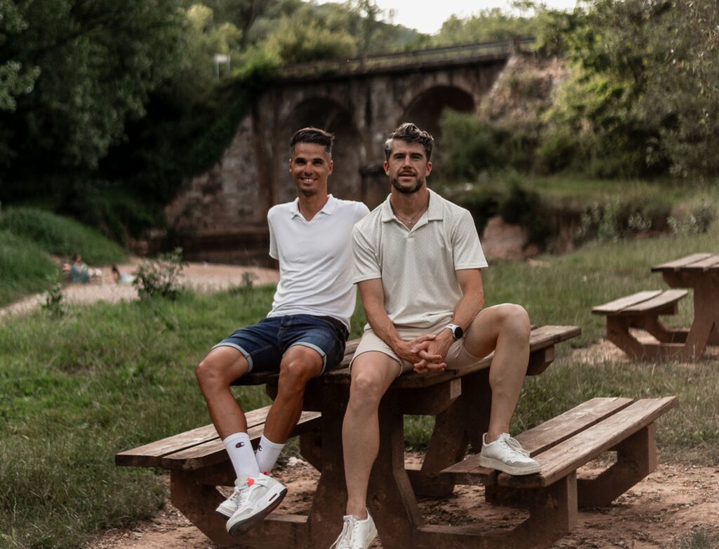 Anthony Perez et Cyril, fondateurs de Ride With Legends